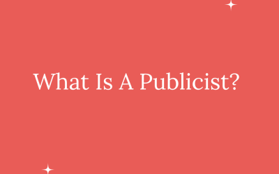 WHAT IS A PUBLICIST